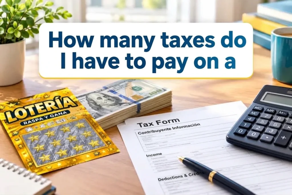 How much tax do you have to pay on a $5,000 lottery ticket