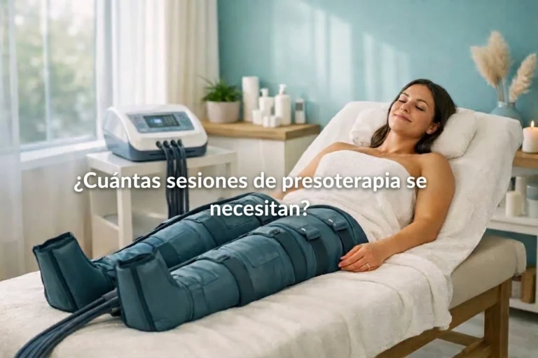 ¿Cuántas sesiones de presoterapia en Jackson Heights, NY son necesarias para ver resultados